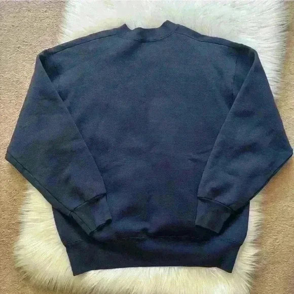 Vintage Embroidered North Dakota Crewneck Sweatshirt Large - Picture 2 of 4